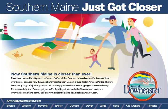 Maine Closer Beach ad